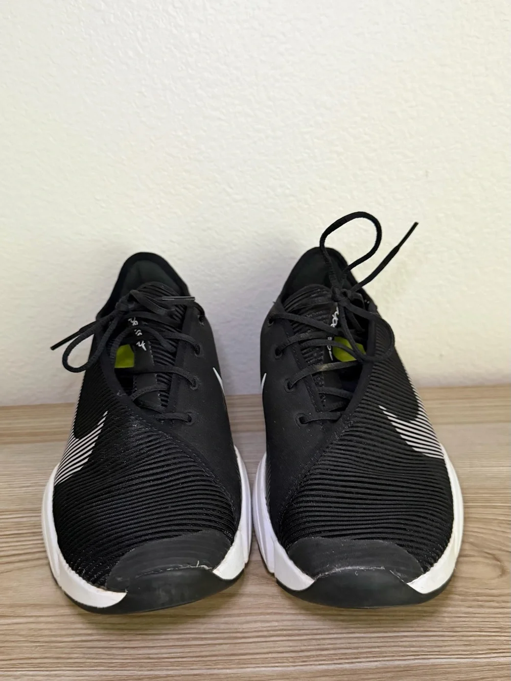 Nike Black and White Athletic Shoes